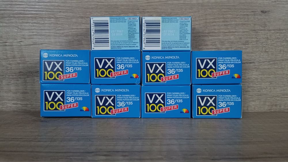Konica Minolta Super VX 100 36 кадрів. Кольорова фотоплівка