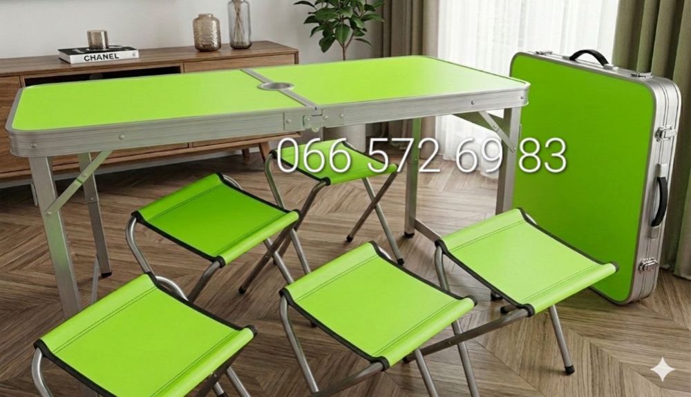 Стіл для пікніка розкладний Стол для пикника усиленный раскладной