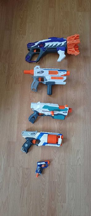 Nerf várias armas e assecórios