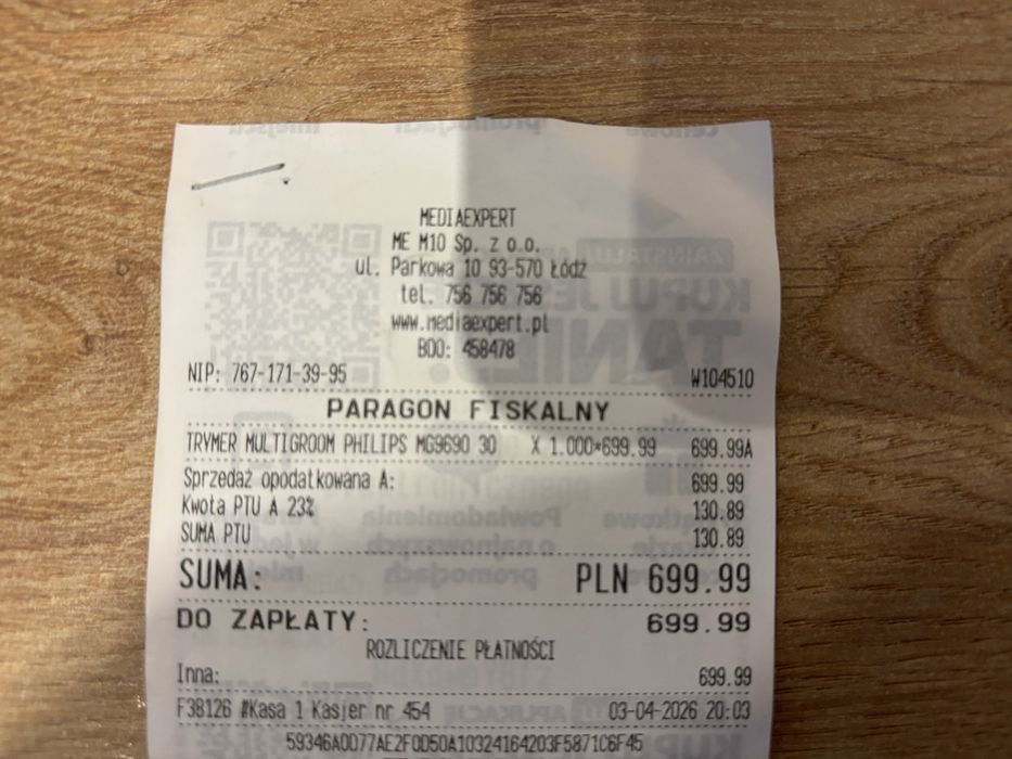 Trymer Philips All-in-One 9000 Prestige