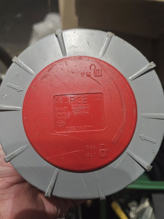 Przedłużacz siłowy 5x10 63A, przewód H07RN-F