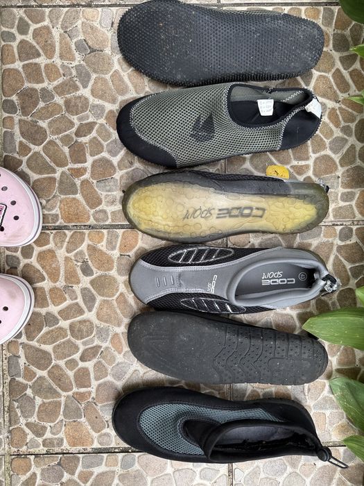 Buty do wody plażowe na kamienie gumowe ogrodowe 43