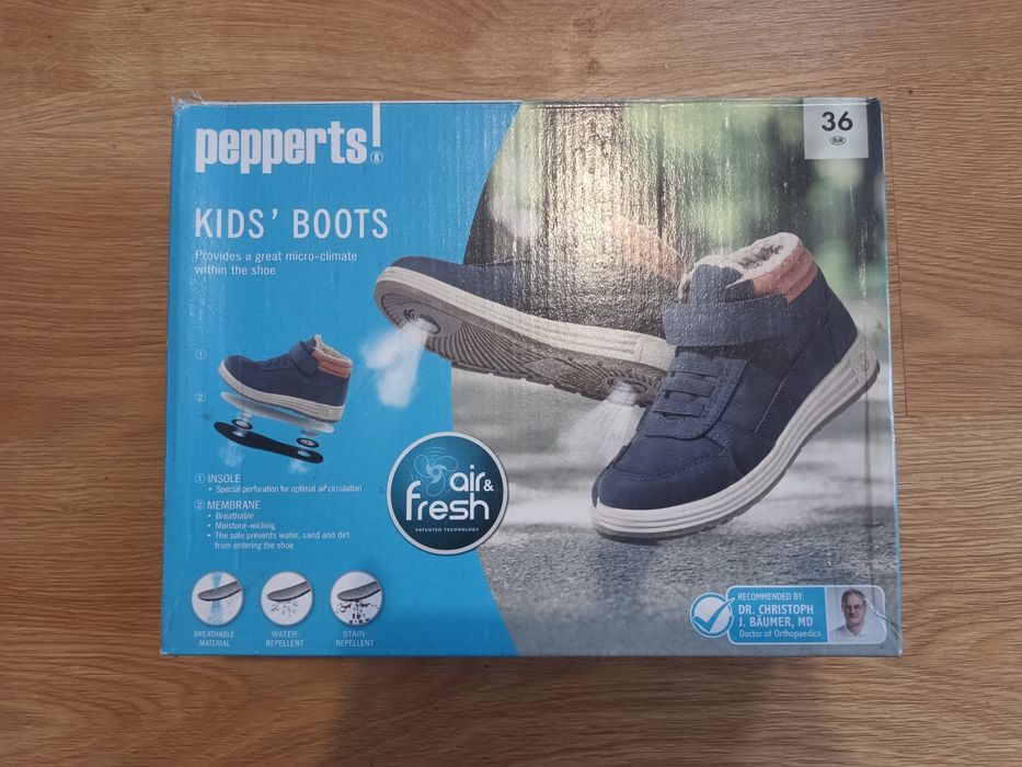 Nowe buty jesienne trzewiki półbuty 36 pepperts