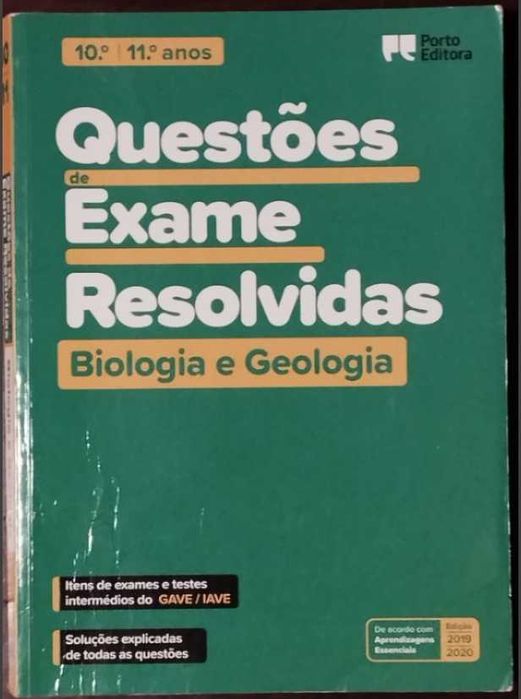 Questões de exame resolvidas de Biologia-Geologia 2020