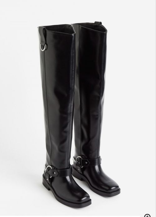 Сапоги ботфорты H&M