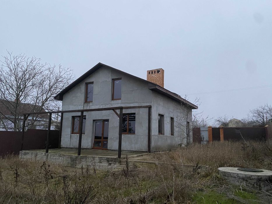 Дом в ближайшем пригороде Одессы под чистовую отделку! 127м2