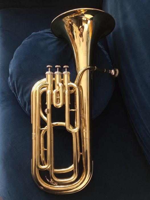 Nowy Sakshorn Tenorowy Bb (Tenorhorn / Baryton) + Futerał / Ustnik Saxhorn 12C