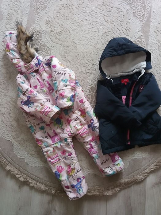 Зимовий комбінезон і куртка 12-18 місяців, 86-92 розмір