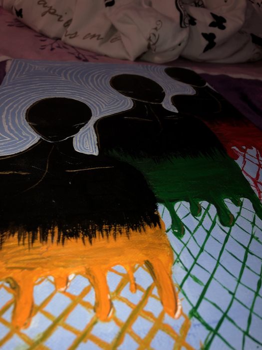 Obraz Farby akrylowe na podobraziu