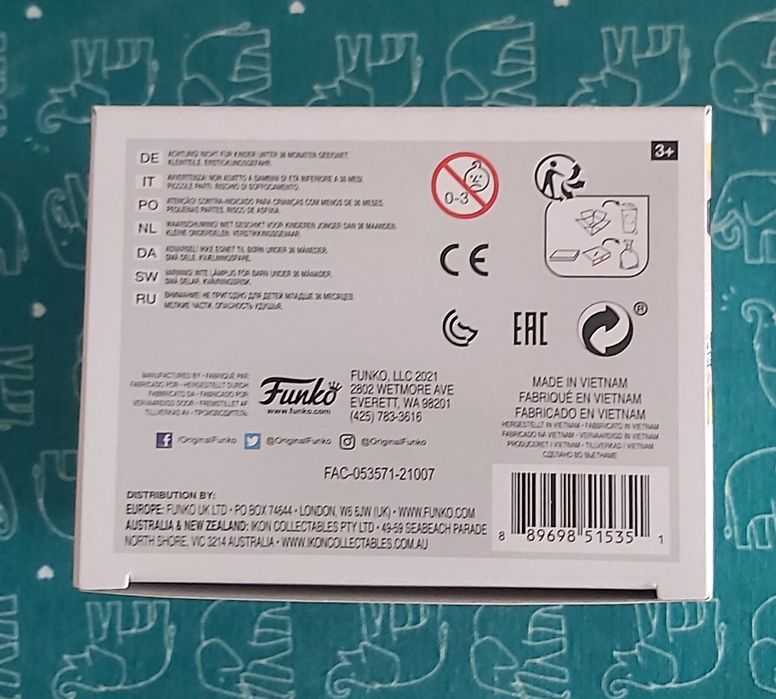 FUNKO POP 1027 BLUE FAIRY (CHASE)