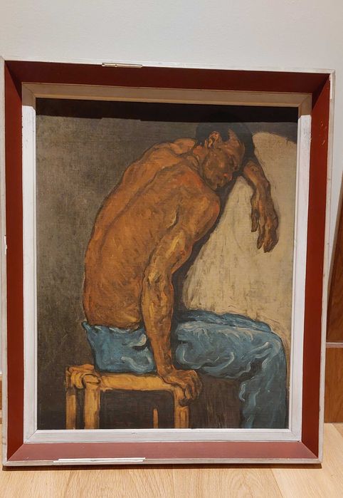 Cézanne - Le Nègre Scipion - Reprodução a óleo sobre tela