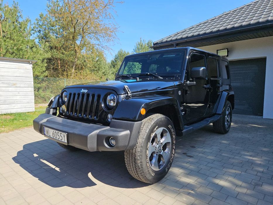 Jeep Wrangler Jeep Wrangler Sahara 2016r. 3,6 benzyna AUTOMAT/CABRIO/ŚWIETNY STAN