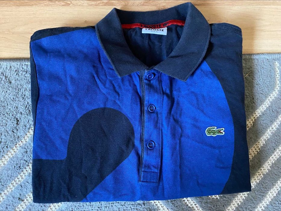 Elegancka Koszulka polo - LACOSTE - M - OKAZJA