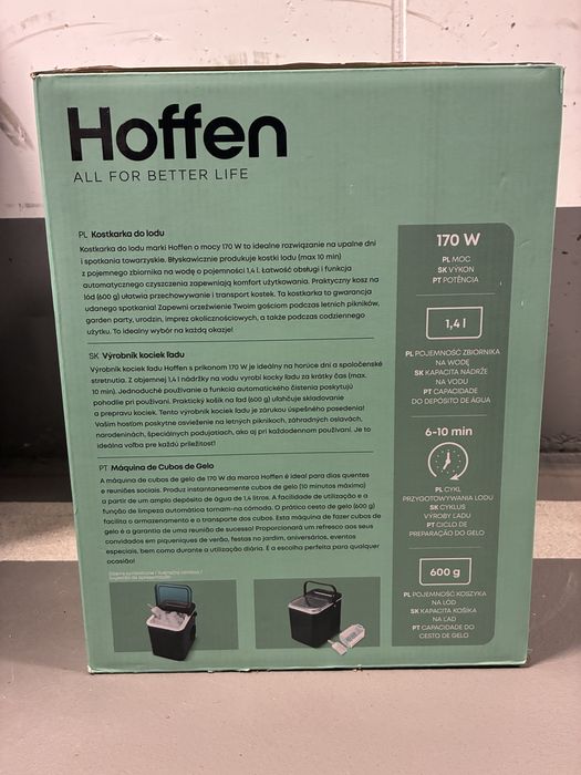 Kostkarka Hoffen 170W 1,4L  600g 10min nowa