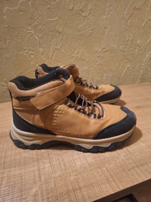 Buty zimowe, trzewiki, Sprandi, dl wkladki 21 chłopiec