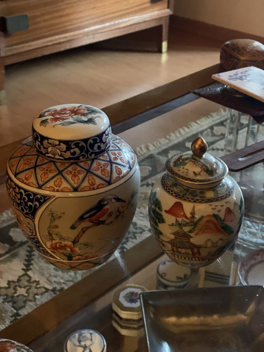Potes de porcelana