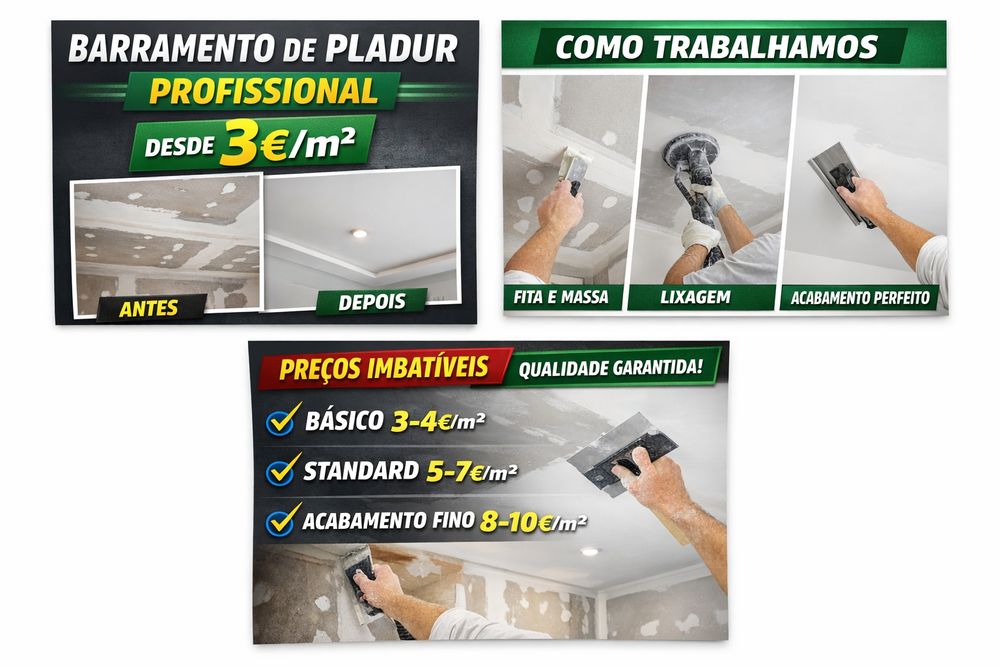 Barramento Pladur Profissional