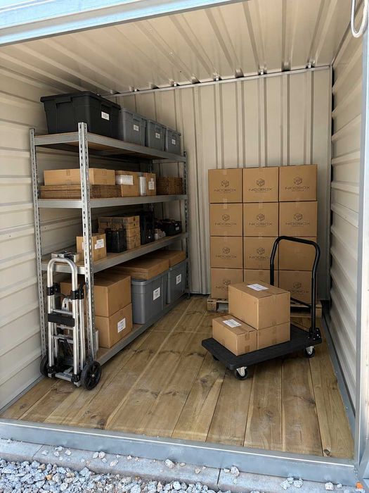 Magazyn BOX samoobsługowy na rzeczy 6 m² | 24/7 | NIDOBOX.PL | Poznań Starołęka