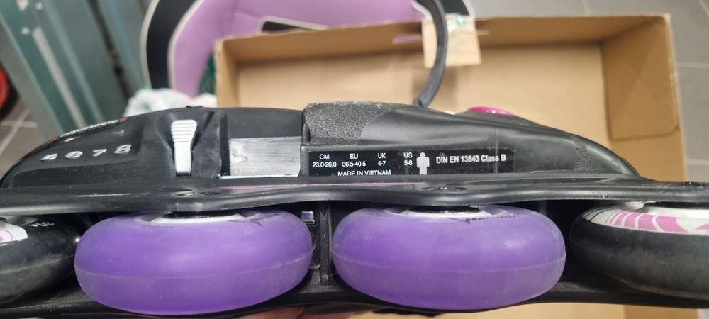 Rolki Rollerblade Spitfire G - Black/Purple