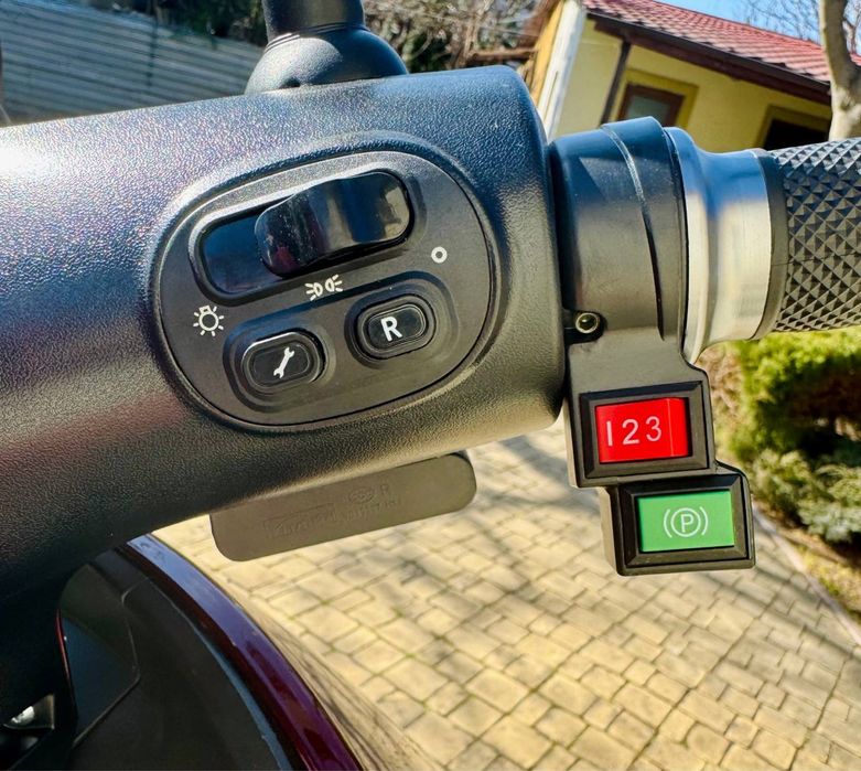 Електроскутер Eclipse червоний (2500Вт), оригінал + ГАРАНТІЯ