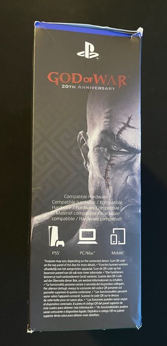 Dualsense God Of War 20th Anniversary SELADO (c/garantia)