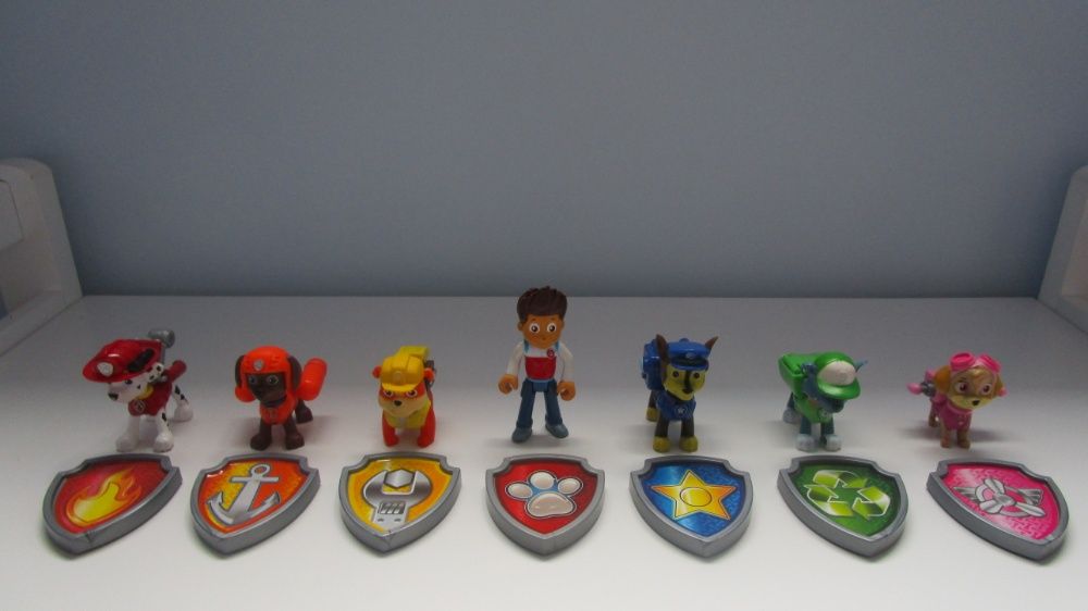 Conjunto de 6-11 Figuras Básicas Originais Patrulha Pata / PAW Patrol