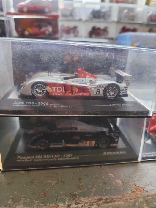 Carros de miniaturas do Mundias de Resistência Le Mans Series