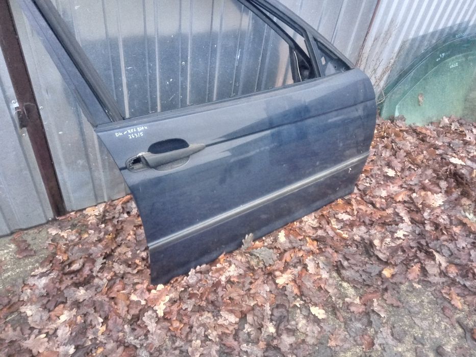 Drzwi prawe Bmw e46 Dunkeblau 263/5