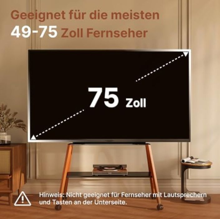 Stojak pod tv na kółkach