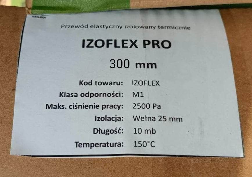 Przewod izolowany IZOFLEX PRO fi300