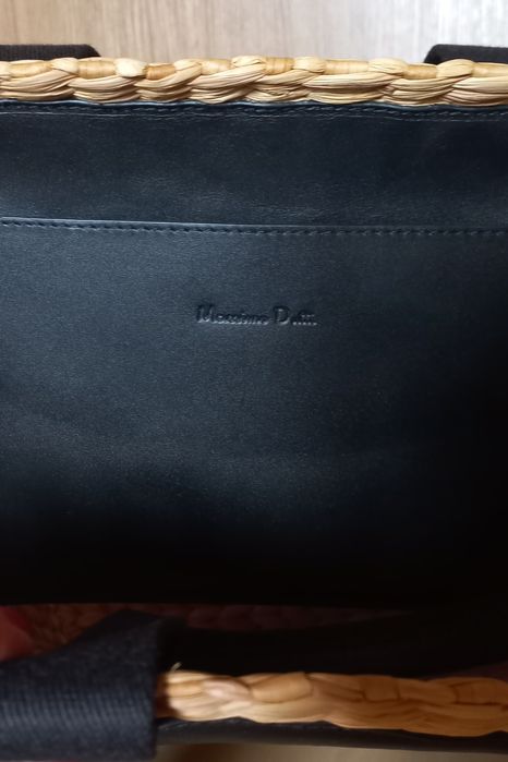 Сумка плетена Massimo dutti