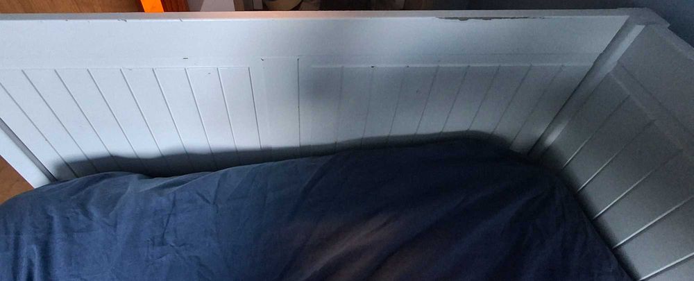 Leżanka Hemnes + dwa materace