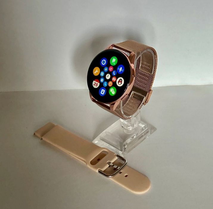 Smartwatch okrągły komplet