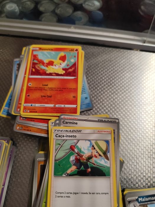 Cartas dos pokémons