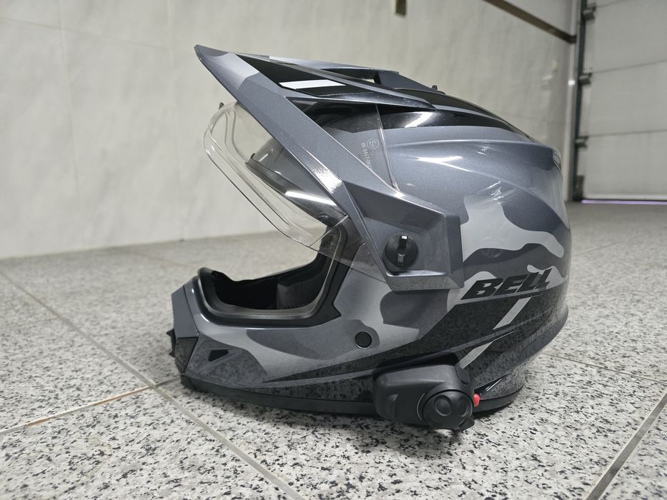 Capacete Bell MX-9 Mips - M Intercomunicador Sena