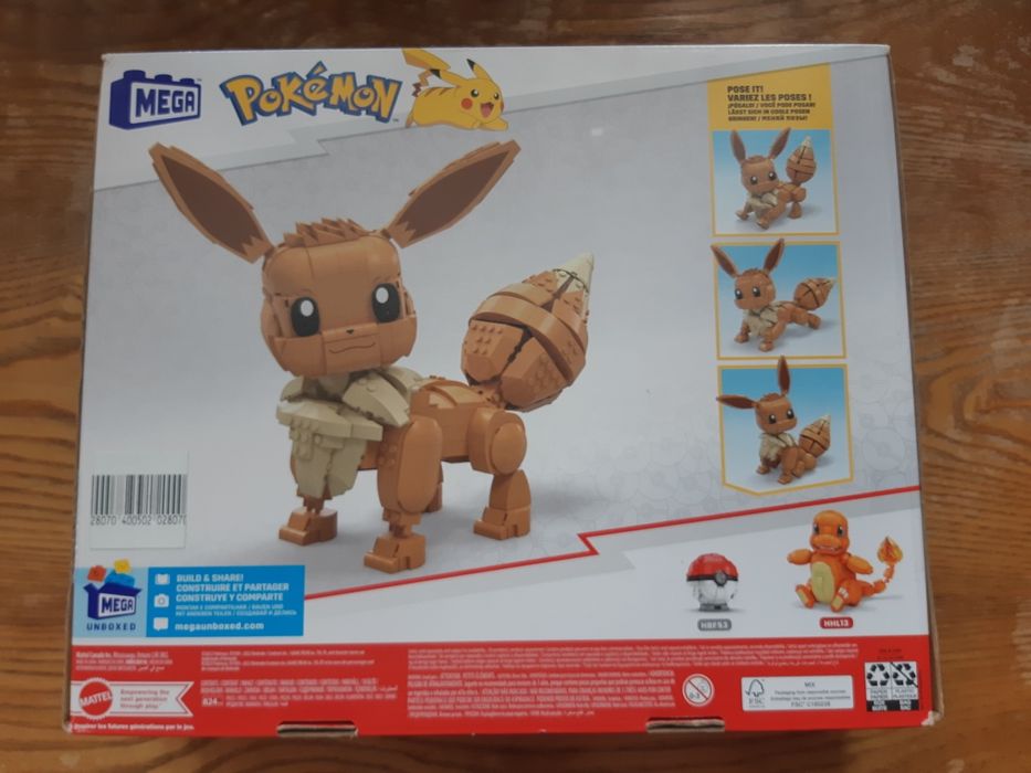 Klocki MEGA Pokemon Eevee GMD34 (kompatybilne z LEGO)