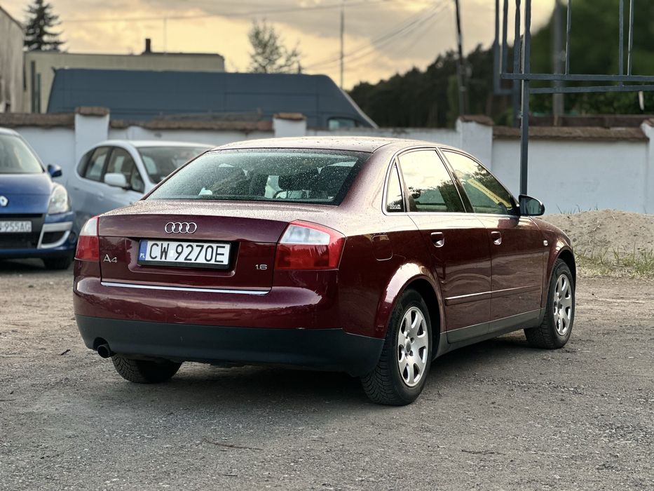 AUDI A4 B6 2003 – 1.6 BENZYNA + GAZ – KLIMATRONIC – GRZANE FOTELE