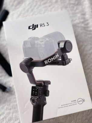 Gimbal DJI RS3 + złączka vertical + uchwyt