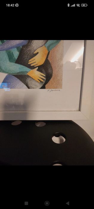 Pintura/Quadro com moldura do Helder Bandarra