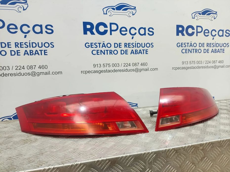 Farolins Tras Traseiros Esquerdo Direito Originais Audi TT MK2 8J 8J3