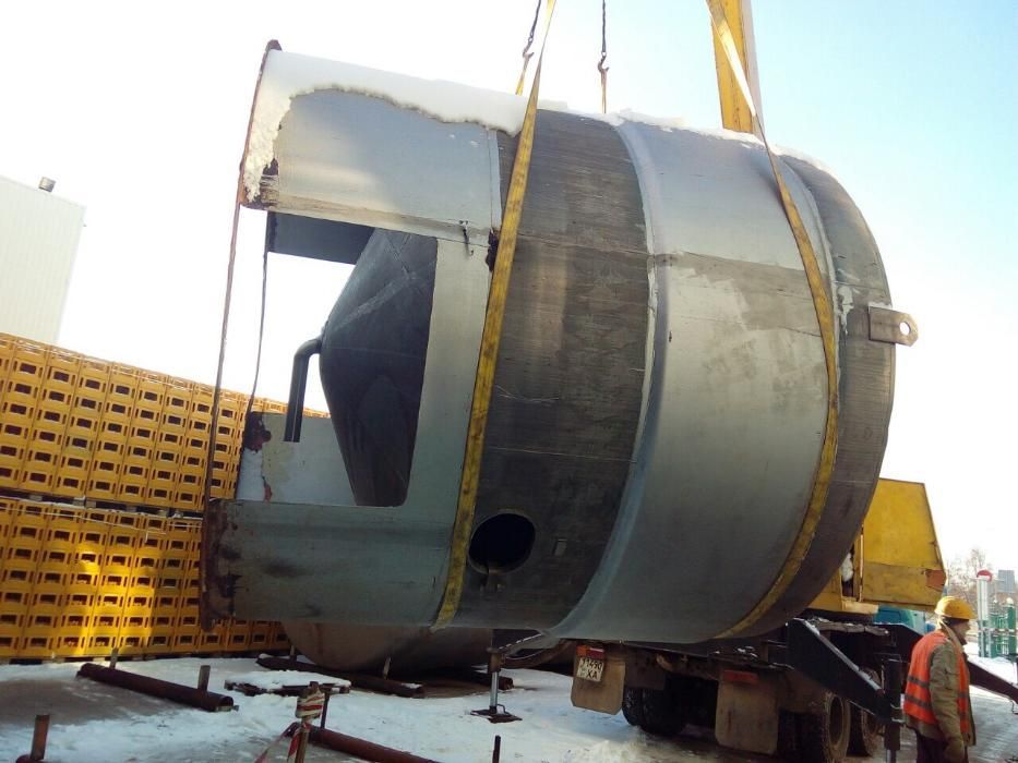 Емкость нержавеющая нж 20 м3 , 50 м3 , 100м3 вертикальная