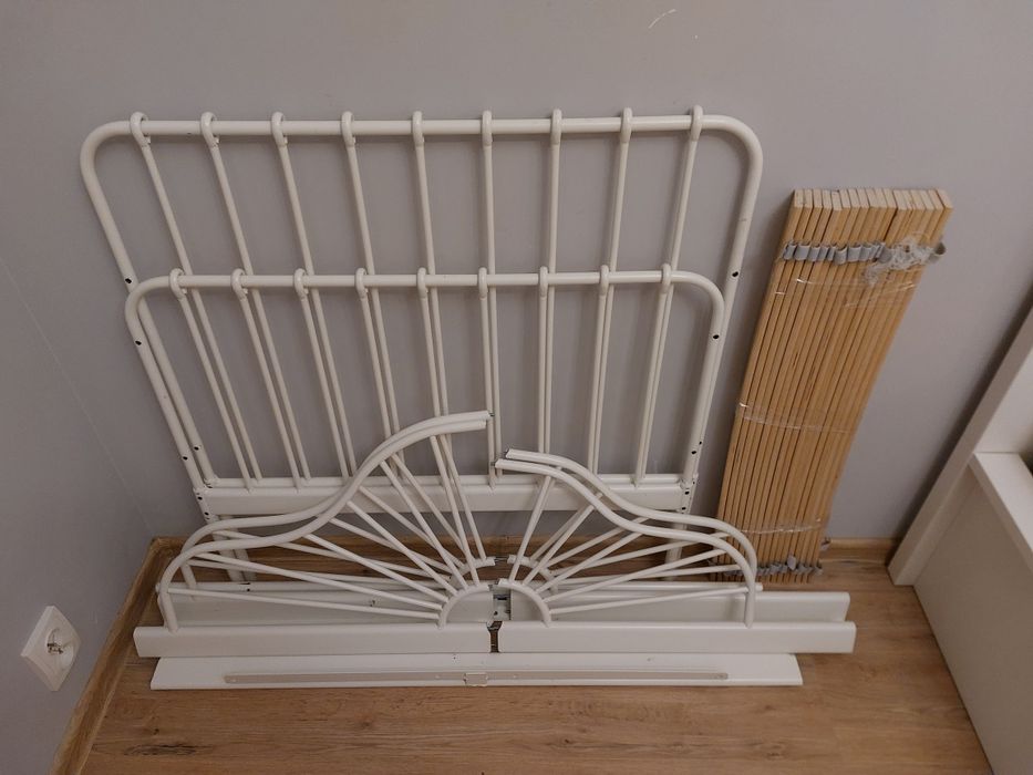 Łóżko Minnen Ikea rozsuwana rama 80x200cm