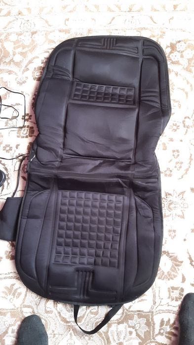 Массажная накидка с подогревом на сидени