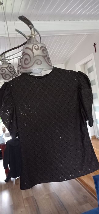 Bluzka damska czarna uni