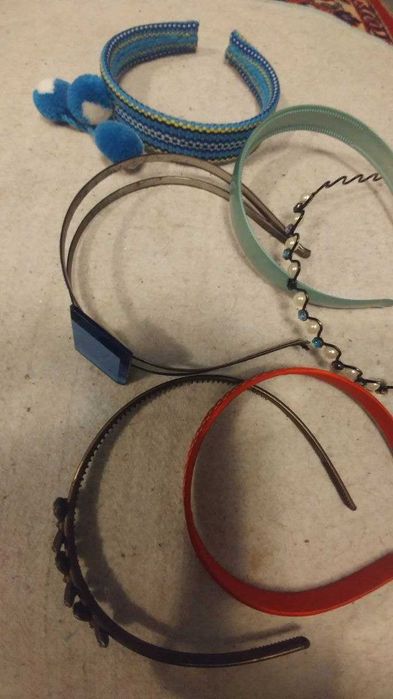 Обруч на голову, патриотичный, женский