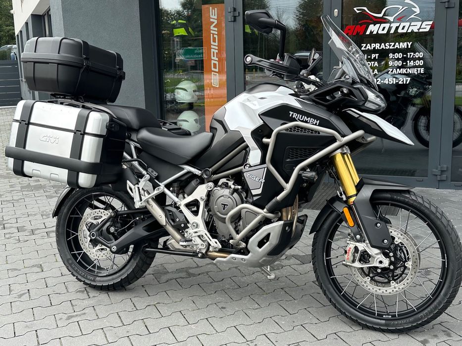 Triumph Tiger 1200 Rally Explorer 11/2023 tylko 2663km Full Vat 23% Dostawa GRATIS