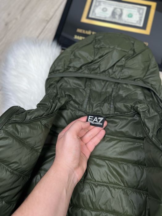 Оригинал Мужской микропуховик/ветровка EA7 Emporio Armani Puffer Down