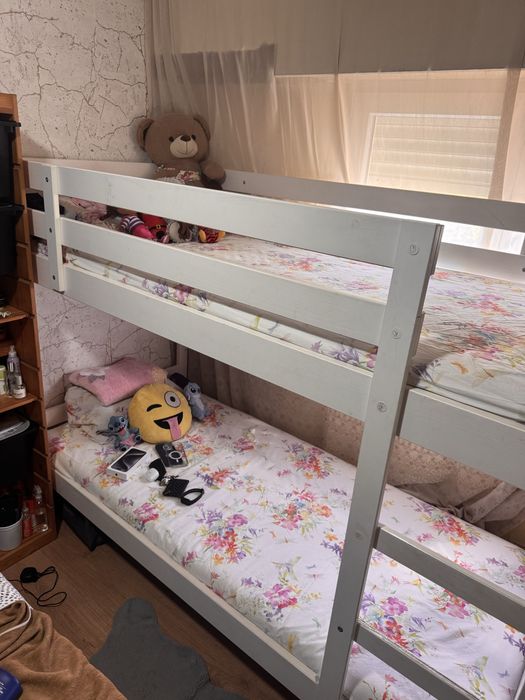 Beliche, branco, 90x200 cm ( Otimo Estado )