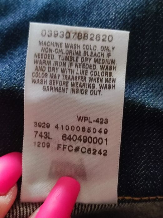 Kurtka jeansowa Levi's męska XXL retro vintage