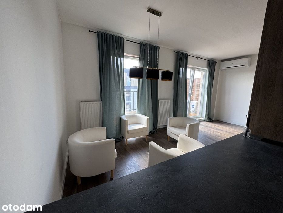 Ustawny 3 pokojowy Apartament z DWOMA Tarasami. Widok na Zieleń